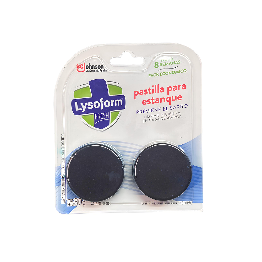 Pastilla para Estanque WC 2un  - Lysoform