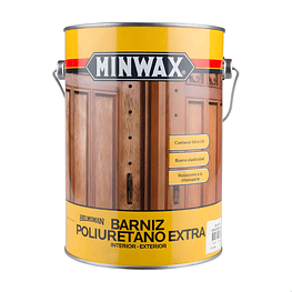Barniz Poliuretano Extra Brillante Incoloro 1 Gl (3.78lt)  - Minwax