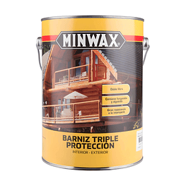 Barniz Triple Protección Rexpar 1 Gl (3.78lt)  - Minwax