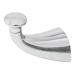 Toallero acero inoxidable cromado doble - Accesorios de baño Nadi Collection
