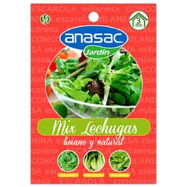 Semilla Mix Lechugas 1.5grs  - Anasac