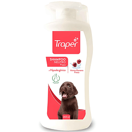 Shampoo Neutro para Cachorros Aroma Manzana Fresca 260ml  - Traper