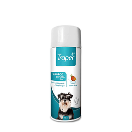 Shampoo Espuma Seca para Perro Aroma Mango 170ml  - Traper