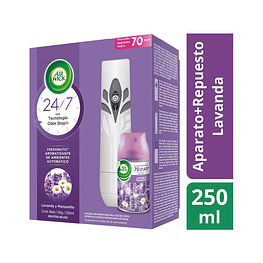 Desodorante Ambiental Automático Freshmatic Aparato + Repuesto 250ml Lavanda y Manzanilla  - Air Wick