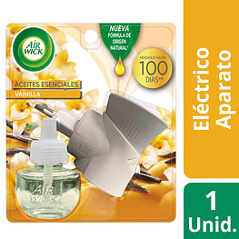 Desodorante Ambiental Eléctrico Aparato + Repuesto 21ml Vainilla  - Air Wick