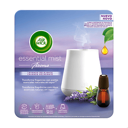 Difusor de aromas Essential Mist Aparato + Repuesto 20ml Lavanda  - Air Wick