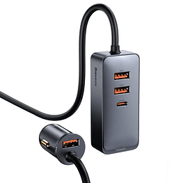 Cargador de auto multipuerto Share Together PPS 120W USB A  - Baseus