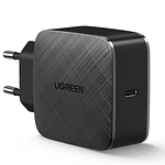 Cargador rápido GaN 65W PD USB-C modelo CD217 Negro  - Ugreen
