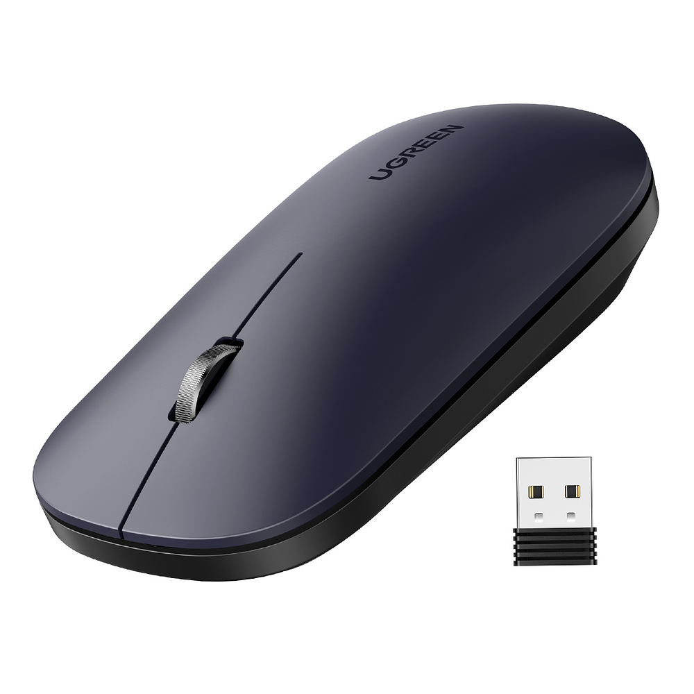 Mouse inalámbrico slim modelo MU001 Negro  - Ugreen