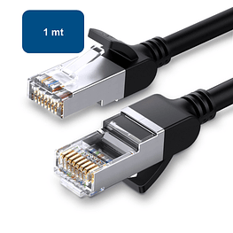 Cable de red UTP Cat 6 Negro modelo NW101 1mt  - Ugreen