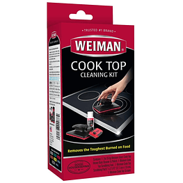 Kit de limpieza cocinas Vitrocerámicas 1 set  - Weiman