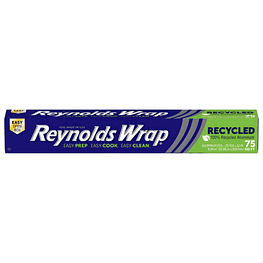 Papel Aluminio Reciclado 22.8mts  - Reynolds Wrap