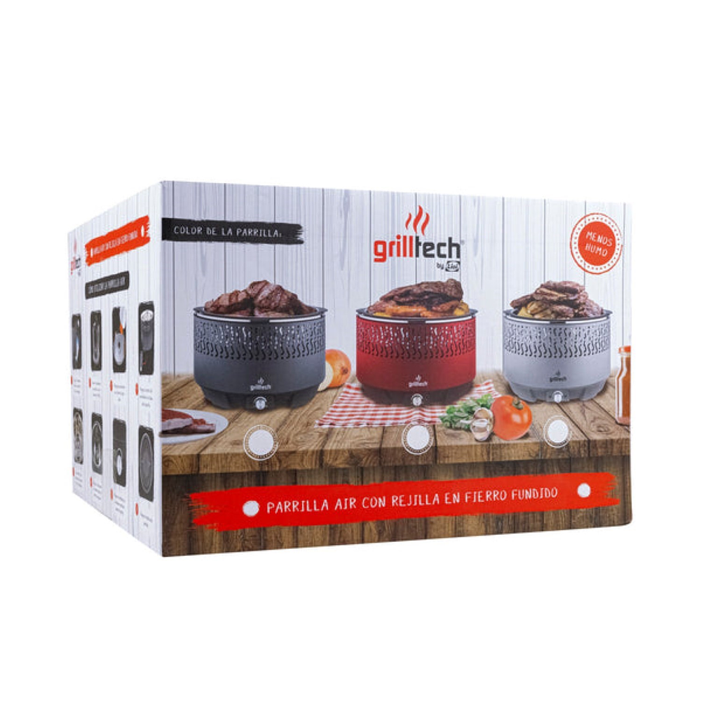 Parrilla Air Pro Roja  - Grilltech