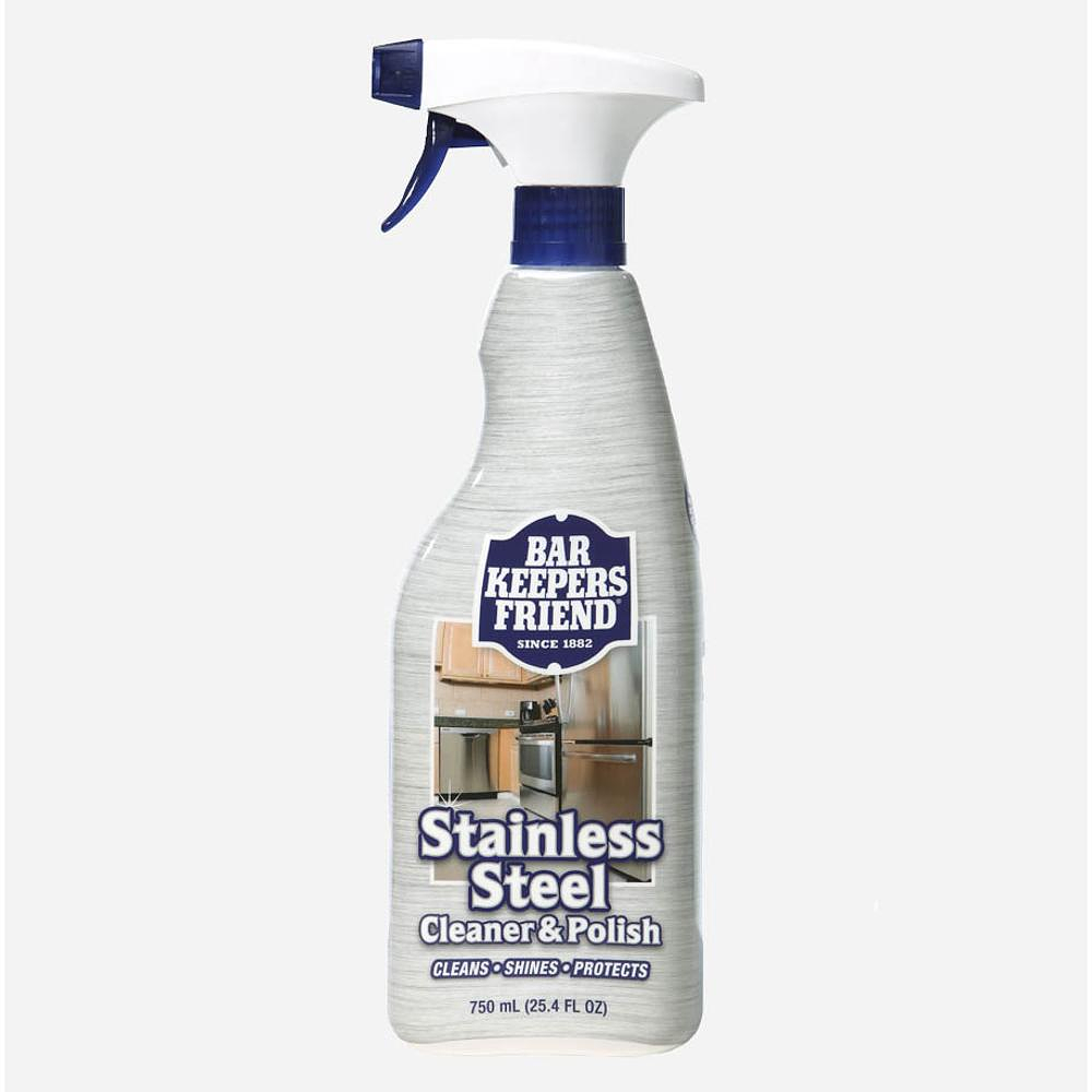 Limpiador y abrillantador para acero inoxidable con gatillo 750ml  - Bar Keepers Friend