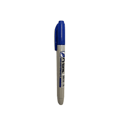Marcador permanente tipo lápiz Azul  - Torre