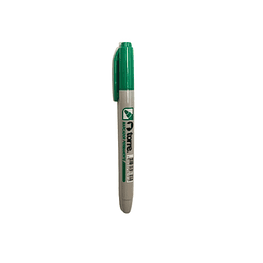 Marcador permanente tipo lápiz Verde  - Torre
