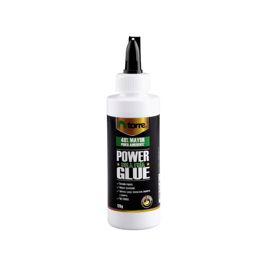 Cola fría Power Glue 125grs  - Torre