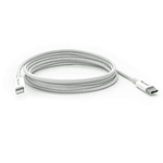 Cable iPhone USB-C a Lightning Blindado Certificado MFi 1.5mts Blanco  - Tecmaster