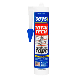 Adhesivo Sellante Totaltech Blanco 290ml  - Ceys