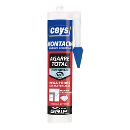 Adhesivo de Montaje Montack Transparente 315grs  - Ceys