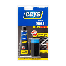 Ceys - Reparador metal sintético - Suelda, sella, obtura y rellena