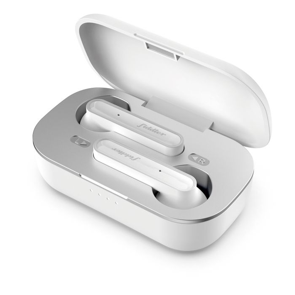 Audifonos Mini Pod TWS Bluetooth 5.0 Blanco  - Fiddler