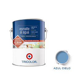 Esmalte al agua Profesional 1 Gl (3.78lt) Azul Cielo  - Tricolor