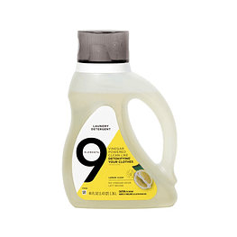 Detergente para ropa ecológico aroma limón 1.36lts  - 9 Elements