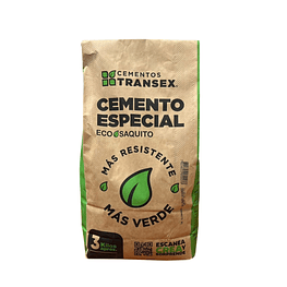 Cemento Especial Eco Saquito 3kg  - Cementos Transex