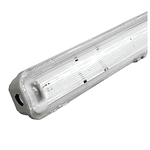 Luminaria Hermética Estanco T8 para tubo LED 120cms 1x18W  - Globaltronics