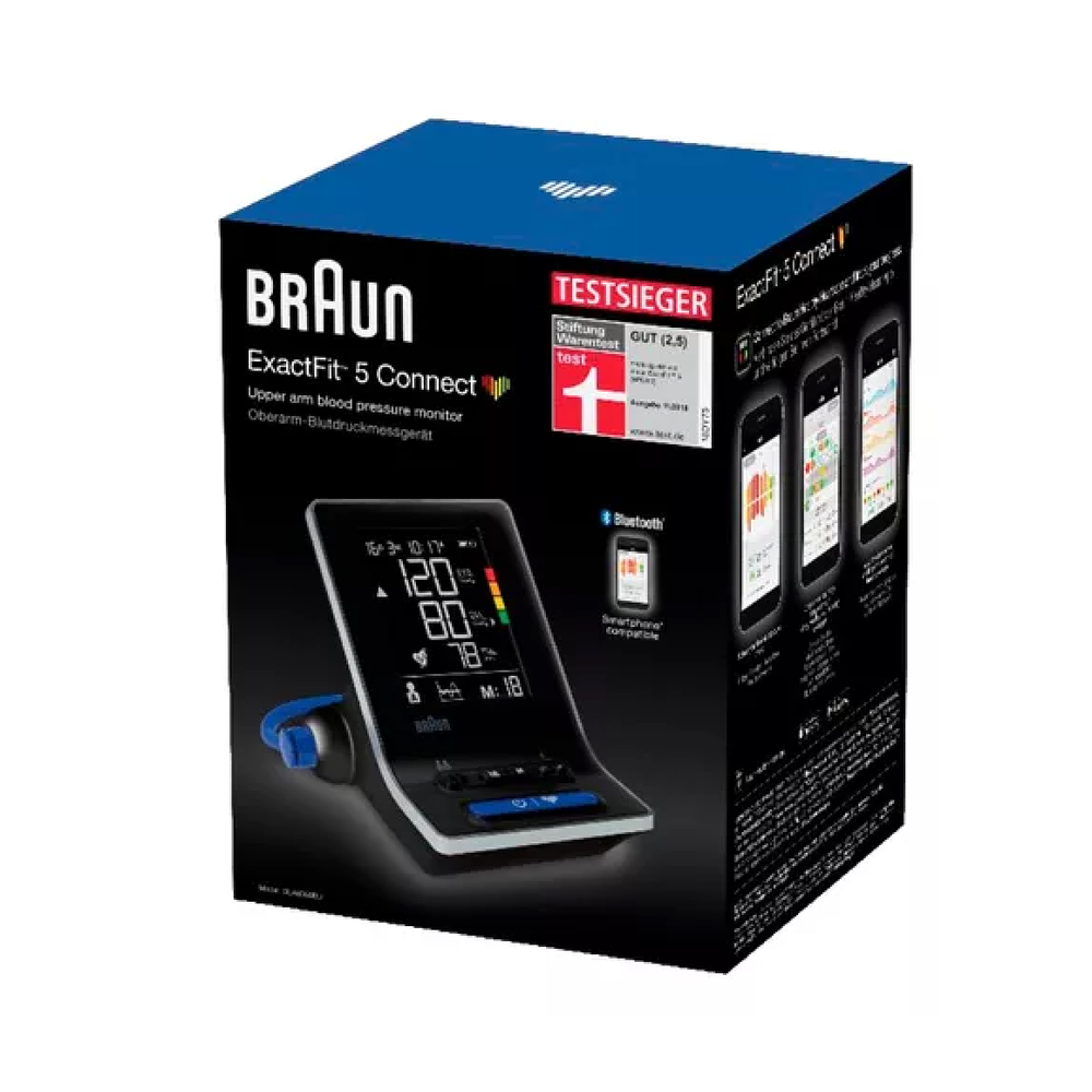 Tomador de Presión Bluetooth ExactFit-5 Connect BUA6350 EU  - Braun