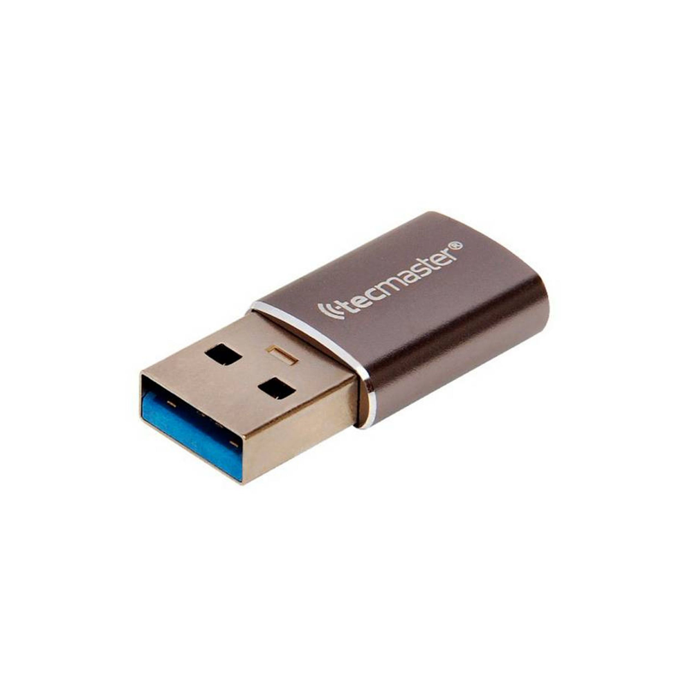 Adaptador OTG USB A a USB-C 3.0 Aluminio  - Tecmaster