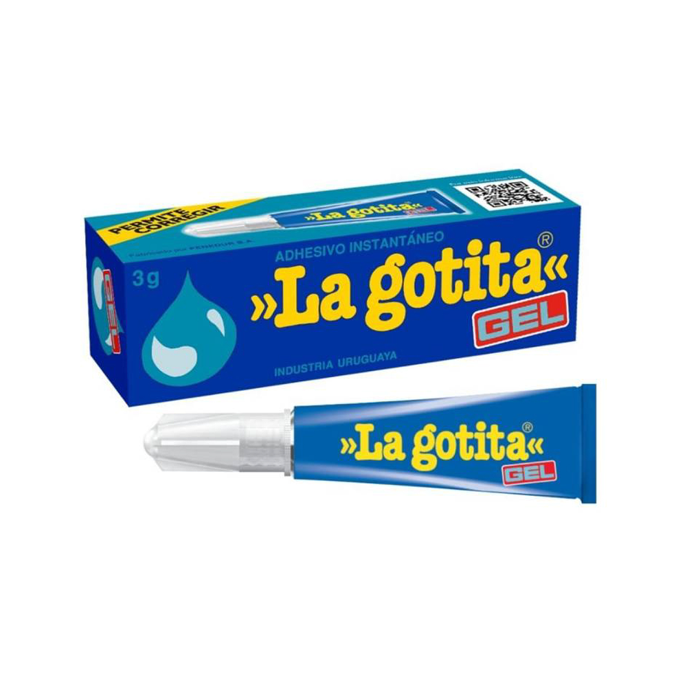 Adhesivo Instantáneo en Gel 3gr  - La Gotita