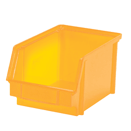 Caja Polipropileno 1037 (15 Kg) Amarillo  - Toolmax