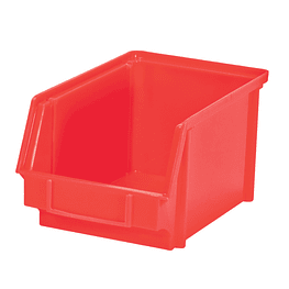 Caja Polipropileno 1037 (15 Kg) Rojo  - Toolmax