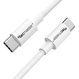 Cable USB 2.0 tipo C 100W 2mts  - Tecmaster