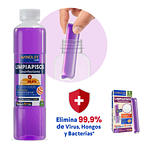 Limpiapisos Desinfectante Kit de inicio Lavanda Promoción 1lt + Recarga  - Deysa Nanolife