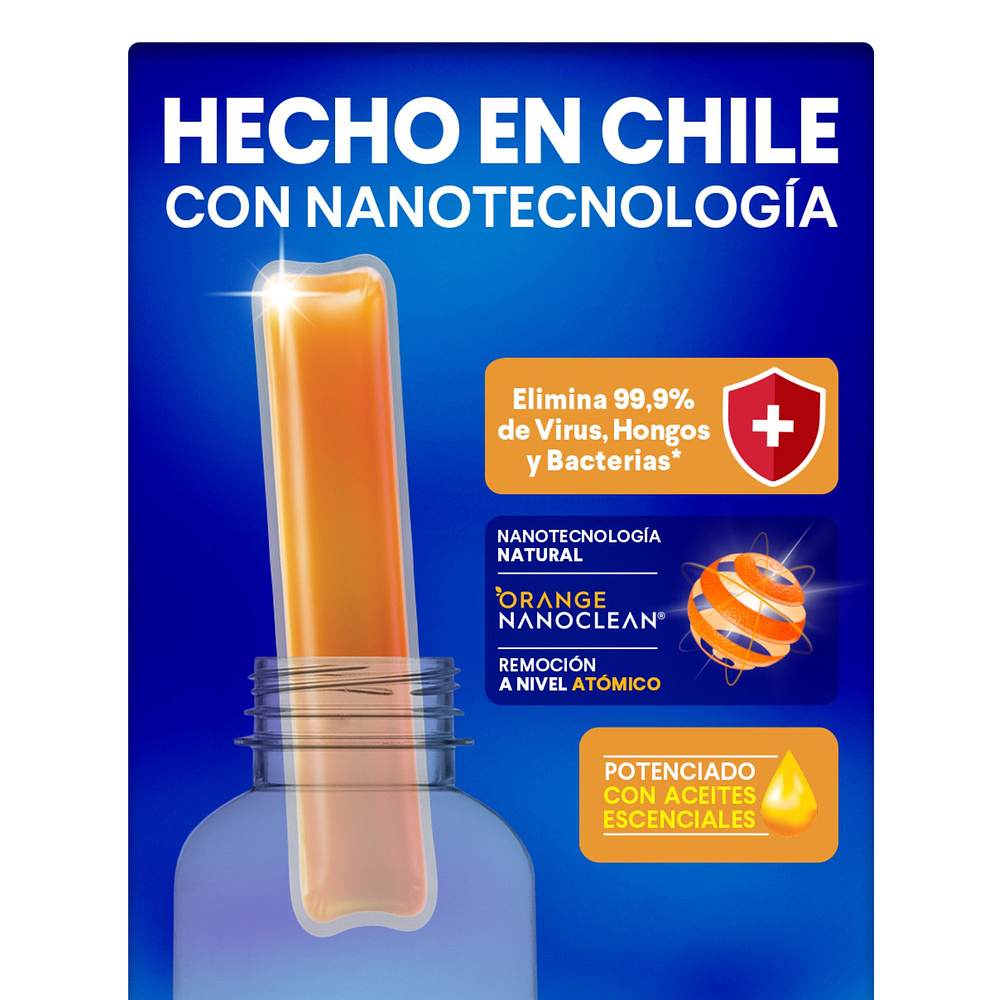 Limpiapisos Desinfectante Kit de inicio Citrico Promoción 1lt + Recarga  - Deysa Nanolife