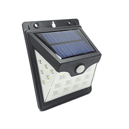Foco Solar con sensor 1.11W 192lm 6000k  - Globaltronics