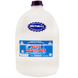 Agua Destilada Desmineralizada 5lt - Prodisa