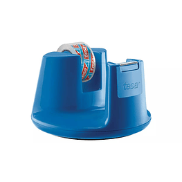 Dispensador de cinta adhesiva para escritorio compacto Azul  - tesa