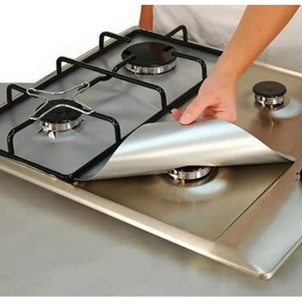 Aluminio protector de cocinas  29x30cms 12un. - Eurofoil