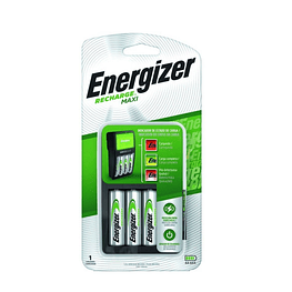 Cargador Maxi para 4 pilas Incluye 2 pilas AA  - Energizer