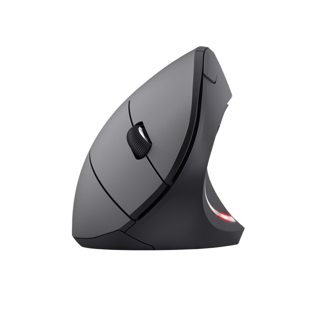 Mouse Verto Inalámbrico Ergonómico Negro  - Trust