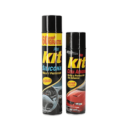 Silicona y Cera en Spray para Automovil Pack Promocional  - Kit