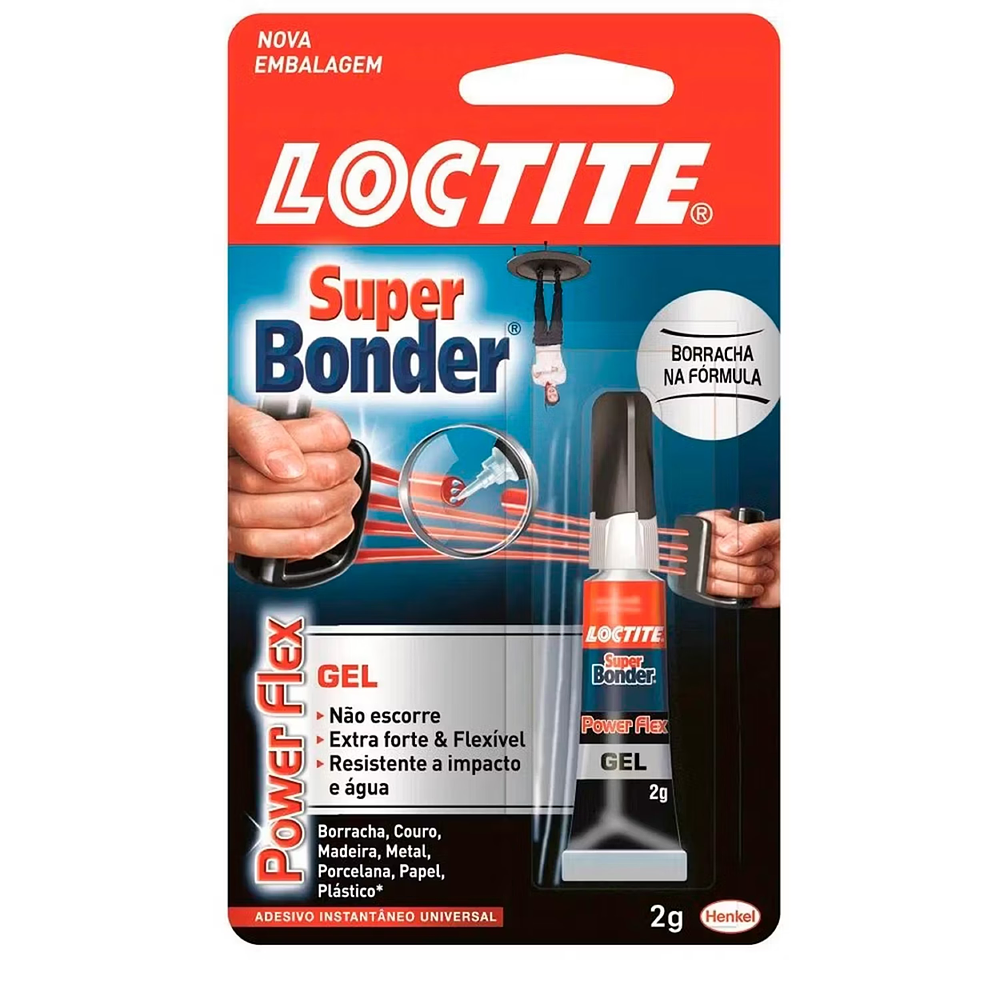 Super Bonder Power Flex Gel 2grs  - Loctite