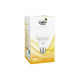 Ampolleta Led E27 luz cálida 3000K 7W  - Macrotel