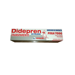 Adhesivo de Contacto Transparente Didepren 60cc  - Dideval