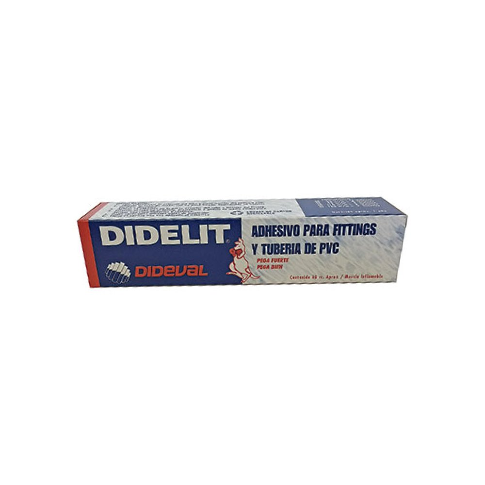 Adhesivo para PVC Didelit 60cc  - Dideval