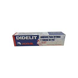 Adhesivo para PVC Didelit 60cc  - Dideval